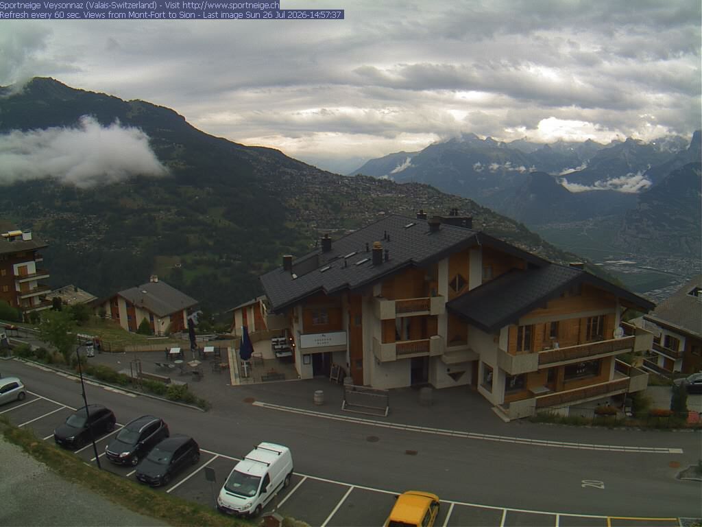 Veysonnaz › Südwesten: Restaurant Le Greppon Blanc - Route de Pra