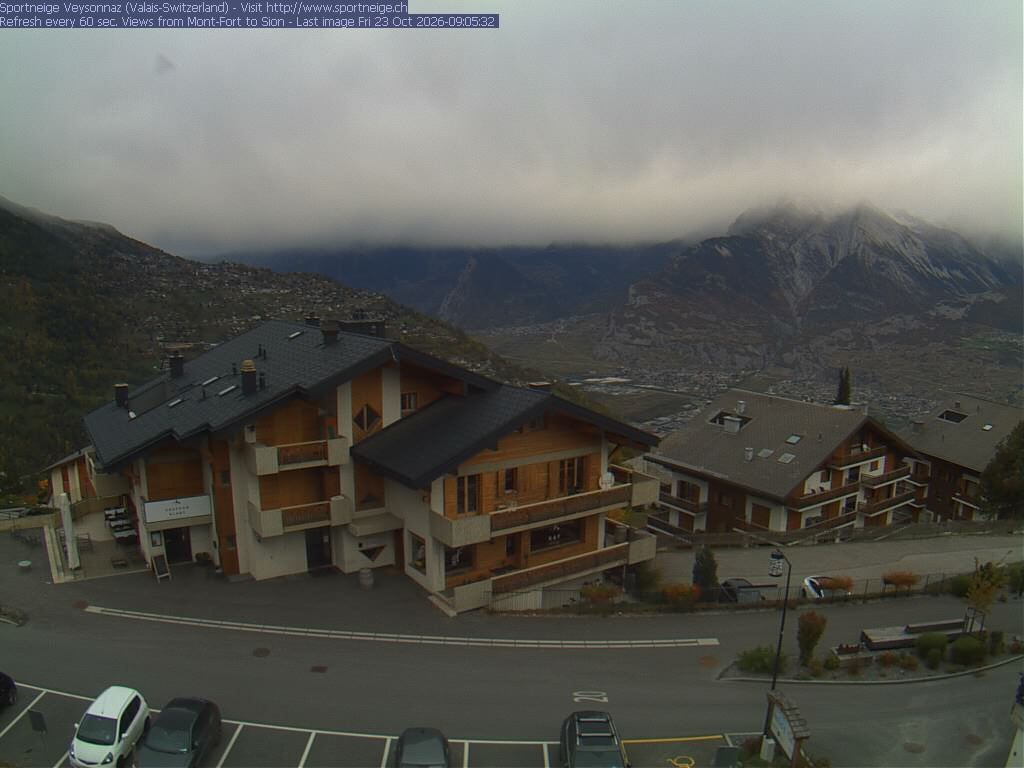 Veysonnaz › Südwesten: Restaurant Le Greppon Blanc - Route de Pra