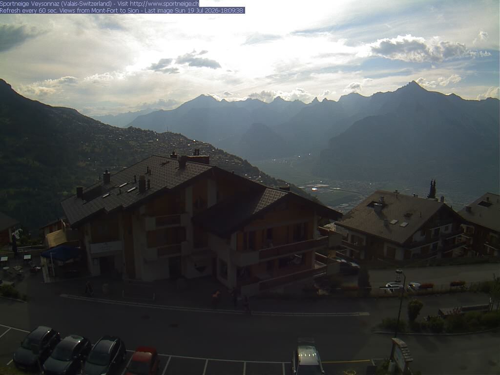 Veysonnaz › Südwesten: Restaurant Le Greppon Blanc - Route de Pra