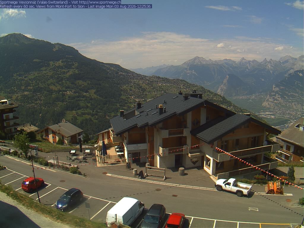 Veysonnaz › Südwesten: Restaurant Le Greppon Blanc - Route de Pra
