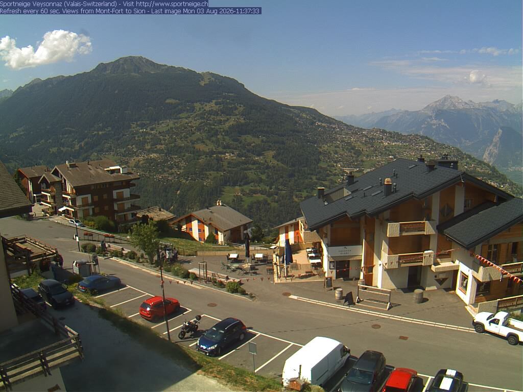 Veysonnaz › Südwesten: Restaurant Le Greppon Blanc - Route de Pra