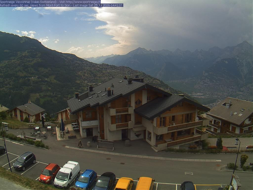Veysonnaz › Südwesten: Restaurant Le Greppon Blanc - Route de Pra