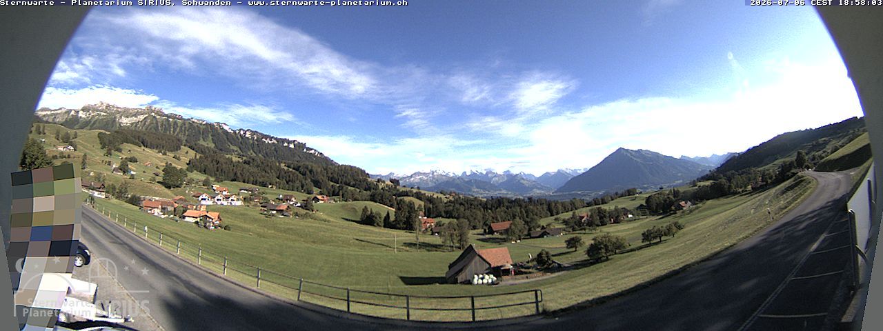 Sigriswil: Sternwarte - Planetarium SIRIUS, Schwanden