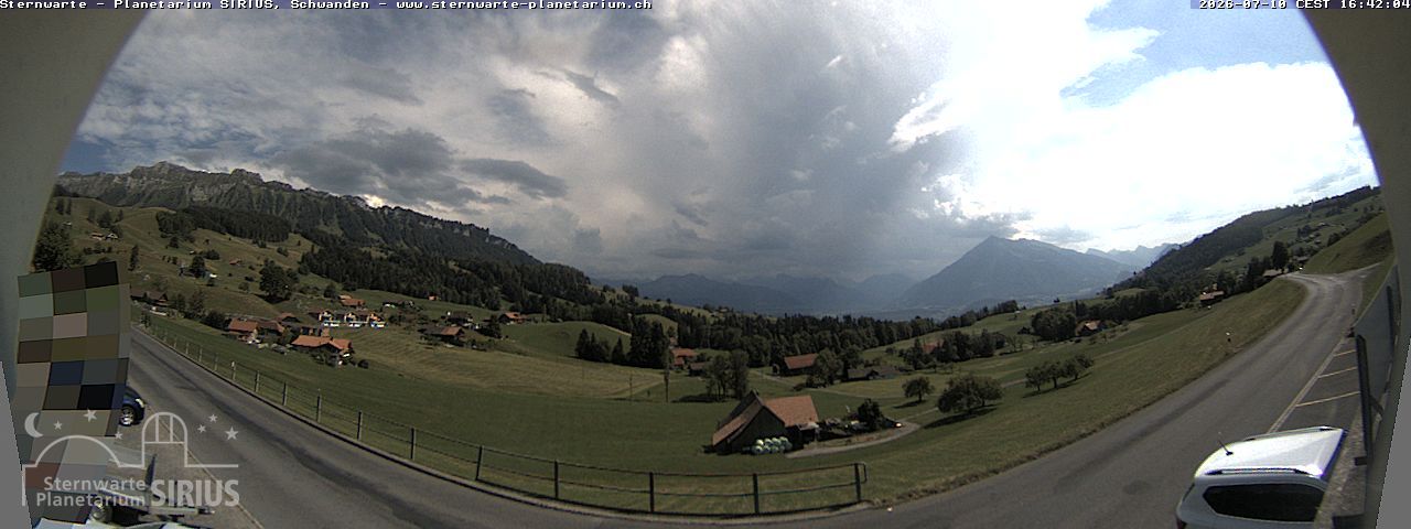 Sigriswil: Sternwarte - Planetarium SIRIUS, Schwanden