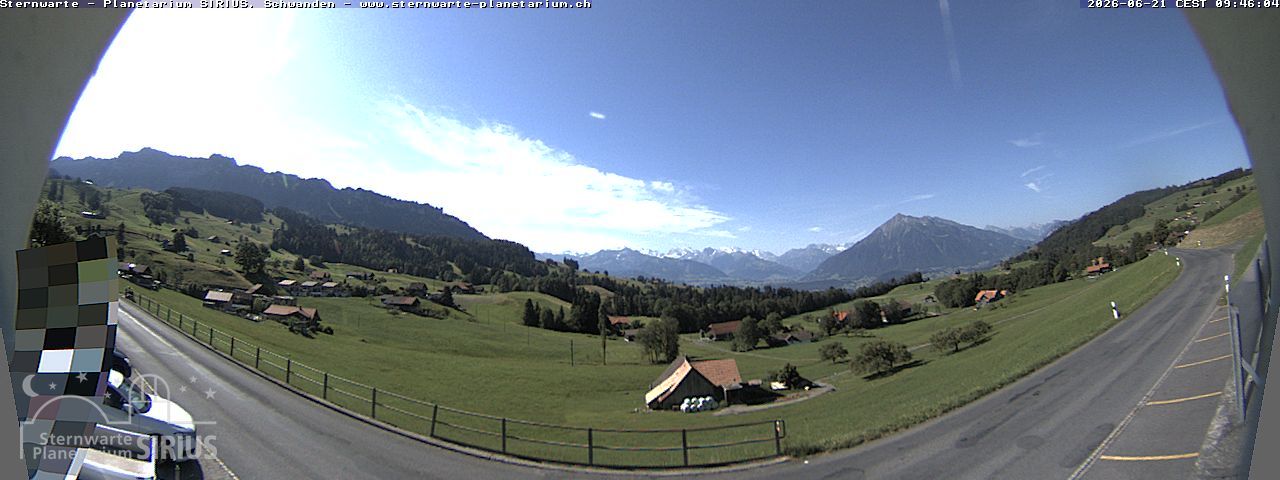 Sigriswil: Sternwarte - Planetarium SIRIUS, Schwanden