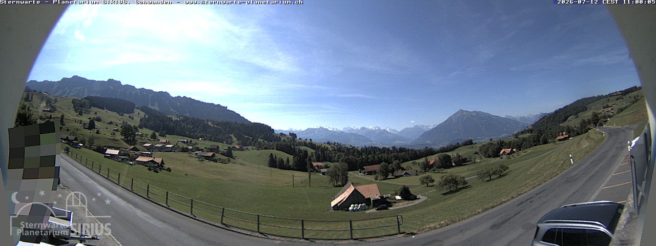 Sigriswil: Sternwarte - Planetarium SIRIUS, Schwanden