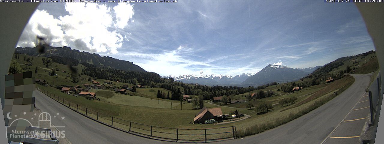 Sigriswil: Sternwarte - Planetarium SIRIUS, Schwanden