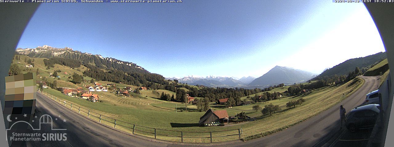 Sigriswil: Sternwarte - Planetarium SIRIUS, Schwanden