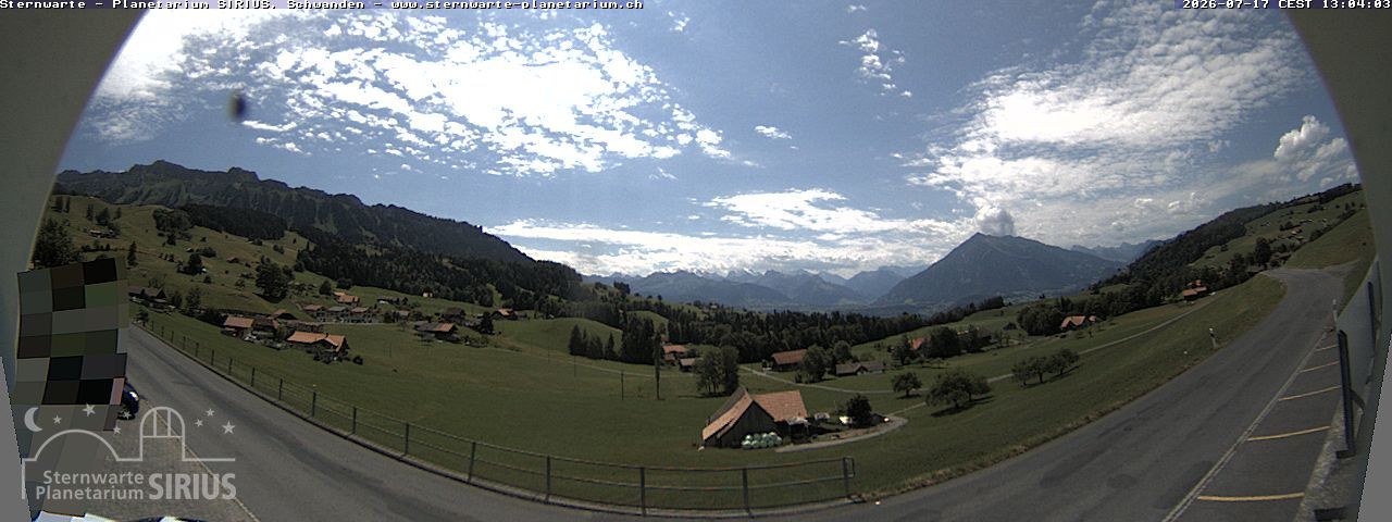 Sigriswil: Sternwarte - Planetarium SIRIUS, Schwanden