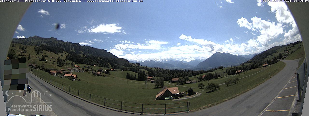 Sigriswil: Sternwarte - Planetarium SIRIUS, Schwanden