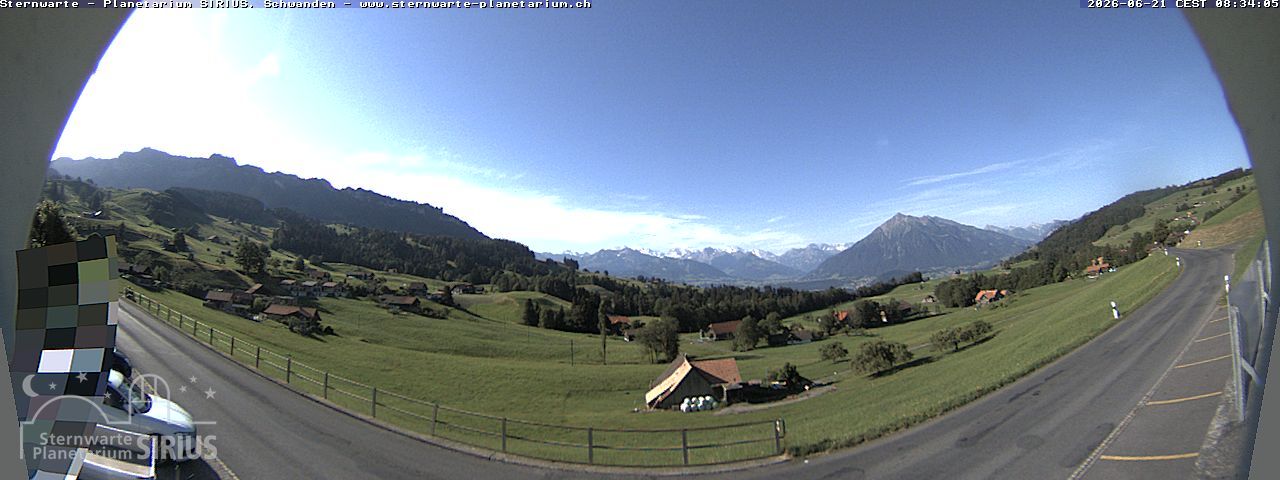 Sigriswil: Sternwarte - Planetarium SIRIUS, Schwanden