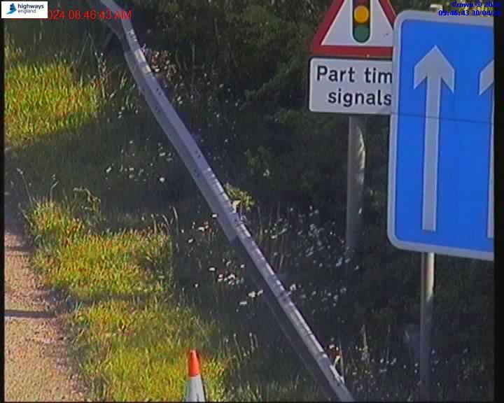 Traffic Cam Smallford: J3 A1M