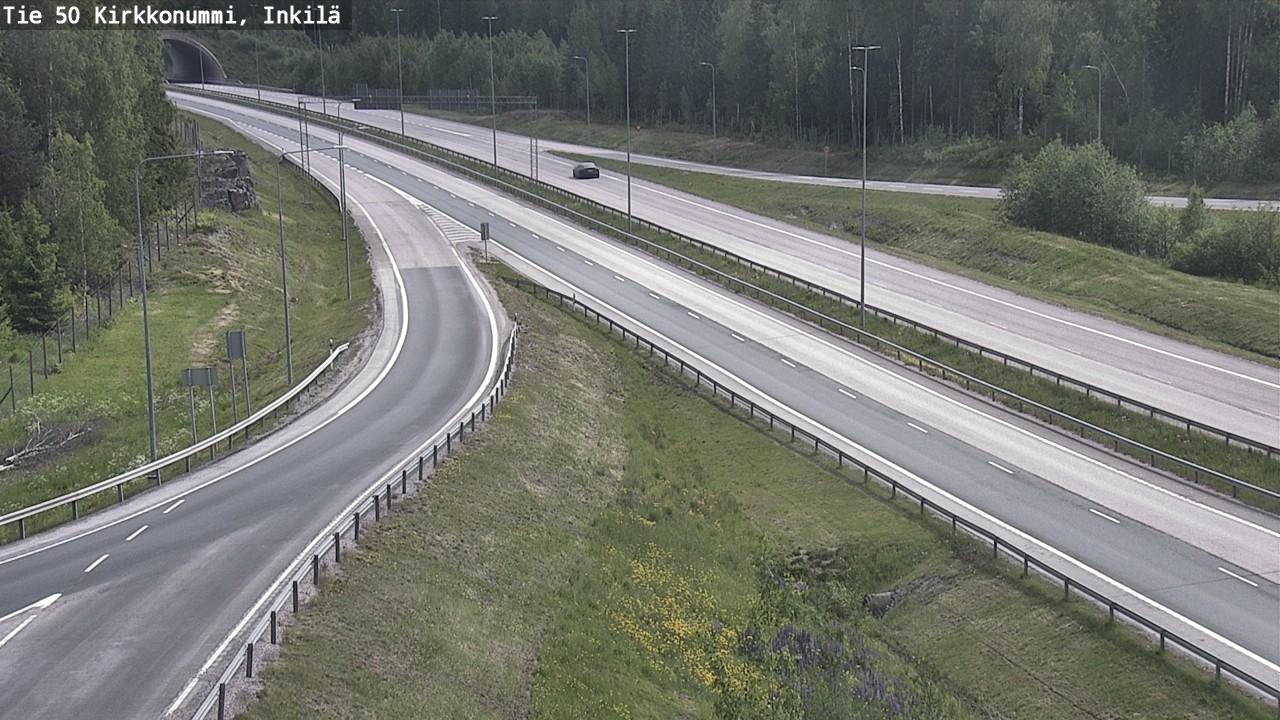 Kirkkonummi: Tie - Inkilä 51 Helsinkiin Webcam