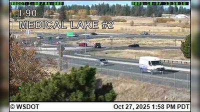 Spokane Traffic with Landscape View Spokane Traffic with Landscape View