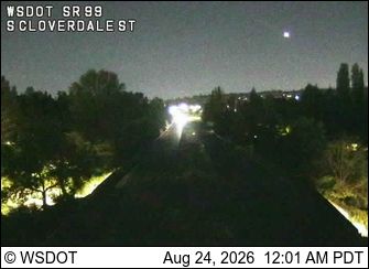 Traffic Cam Seattle: SR 99 at MP 25.4: S Cloverdale St