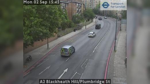 Traffic Cam London: A2 Blackheath Hill/Plumbridge St