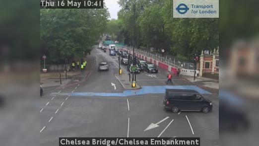 Traffic Cam London: Chelsea Bridge/Chelsea Embankment