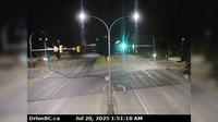 Saanich › South: , Hwy at Helmcken overpass, looking south