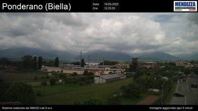 Daylight webcam view from Ponderano