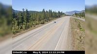 Monte Creek > North: 24, Hwy 97 at the - brake check, looking north - Day time