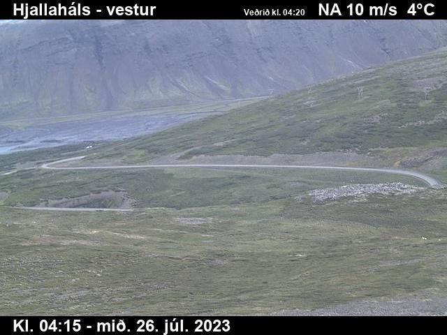 Traffic Cam Westfjords: Hjallaháls
