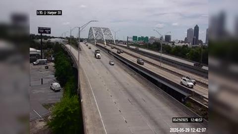Traffic Cam Jacksonville: I-95 at Harper St
