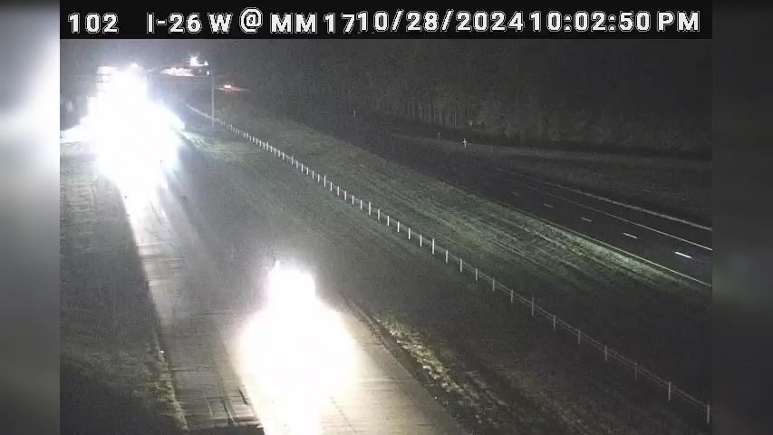 Traffic Cam Rosinville: I-26 W @ MM 172