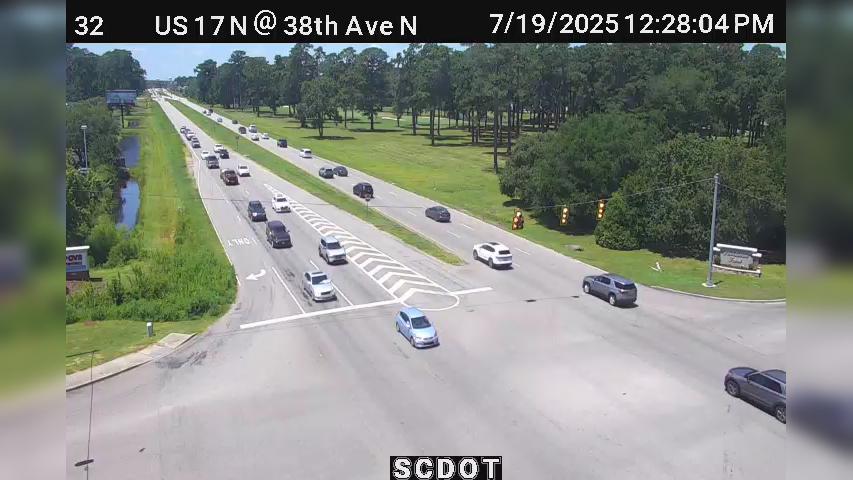 Traffic Cam Magnolia Place: US 17 BYP N @ 38th Ave N