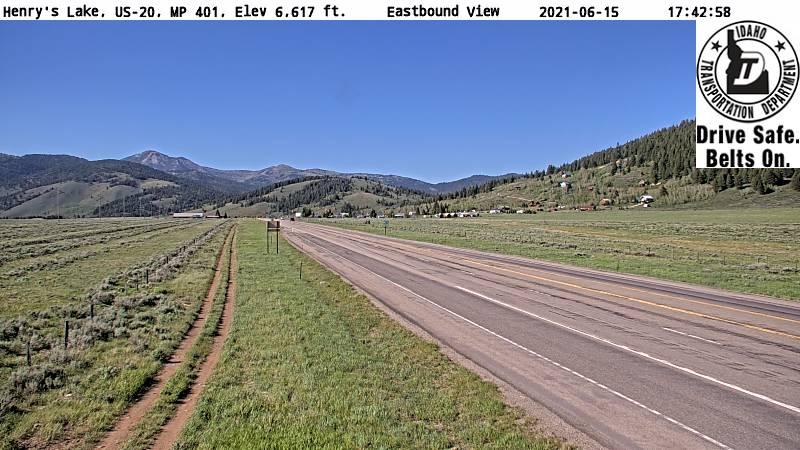 Traffic Cam Island Park: Henrys Lake