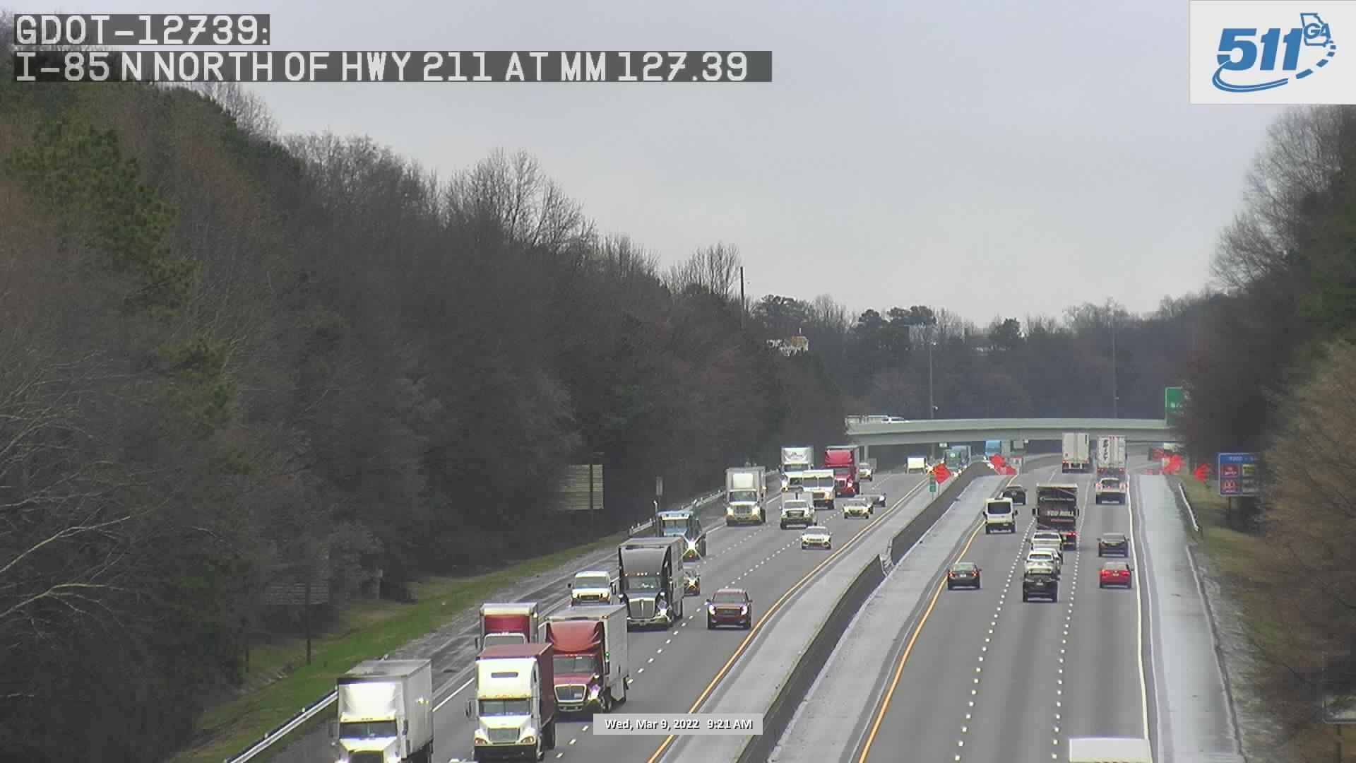 Traffic Cam Braselton: GDOT-CAM-