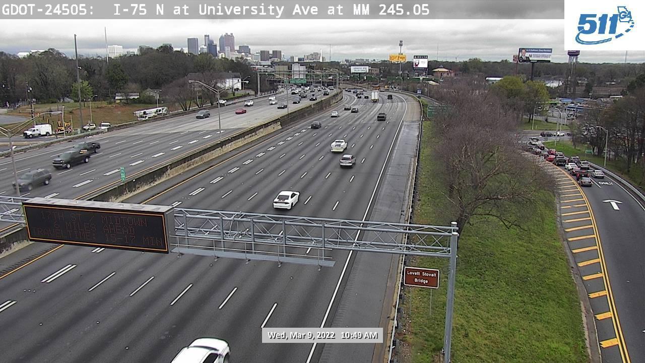 Traffic Cam Atlanta: GDOT-CAM-