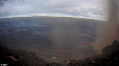 Volcano landscape webcam