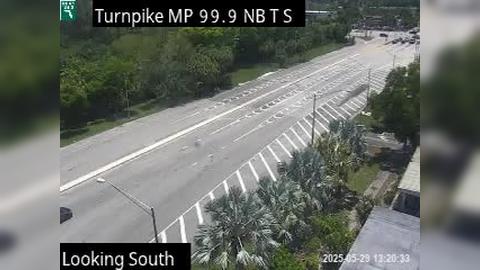 Traffic Cam Plantation Mobile Home Park: Tpke MM 99.9 T S