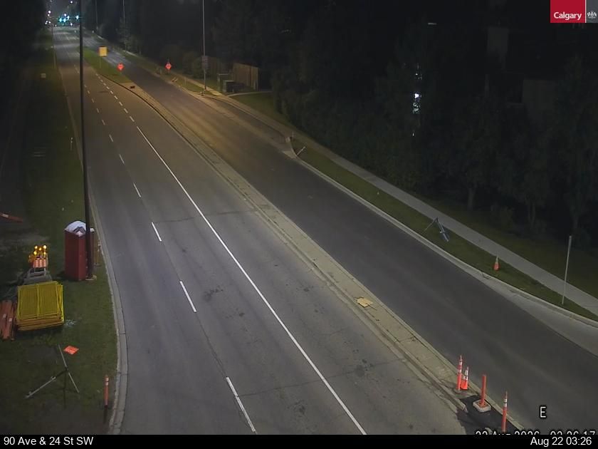 Traffic Cam Bayview: 90 Ave - 24 St SW
