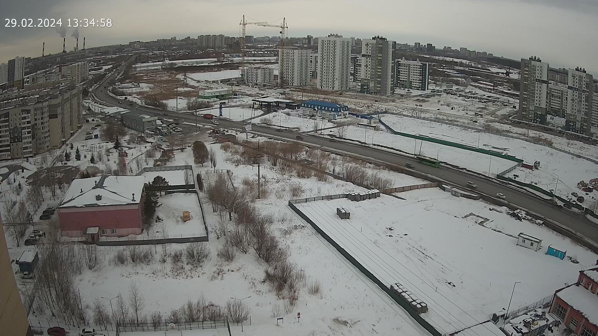 Traffic Cam Tyumen: Домостроителей