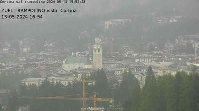 Preview delle webcam di Cortina d'Ampezzo › North: Bell Tower