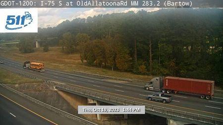 Traffic Cam Emerson: GDOT-CAM-I-75-283--1