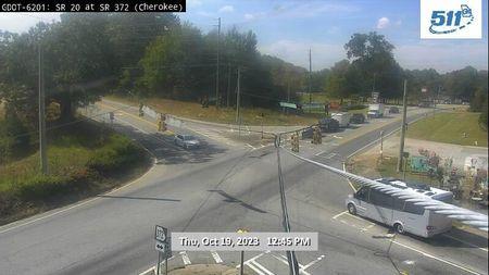 Traffic Cam Free Home: GDOT-CAM-SR20-23.9--1