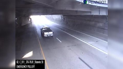 Traffic Cam Downtown: I-376 @ EXIT 70D (STANWIZ ST)