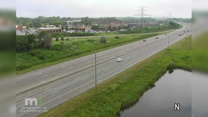 Traffic Cam Maple Grove: I-494: I-494 NB @ Bass Lake Rd