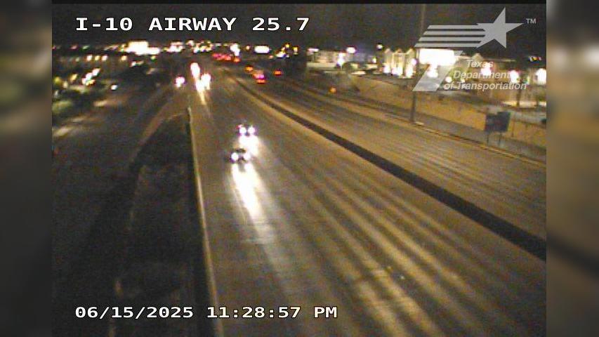 Traffic Cam El Paso › West: I-10 @ Airway