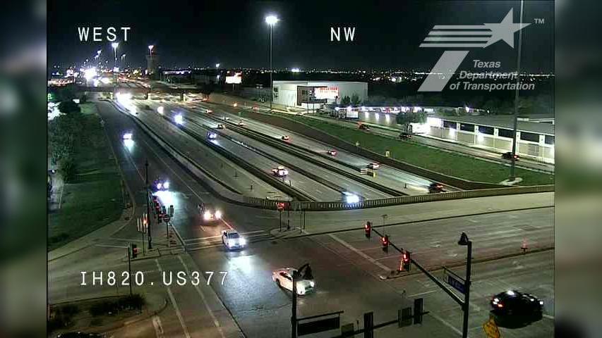 Traffic Cam Haltom City › East: I-820NL @ US 377