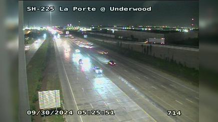 Traffic Cam Deer Park › West: SH-225 La Porte @ Underwood