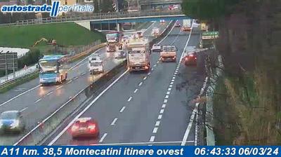 immagine della webcam nei dintorni di Montecatini Terme: webcam Pieve a Nievole