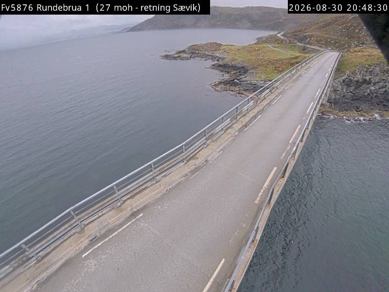 Traffic Cam Runde: F5876 Rundebrua (skifter)