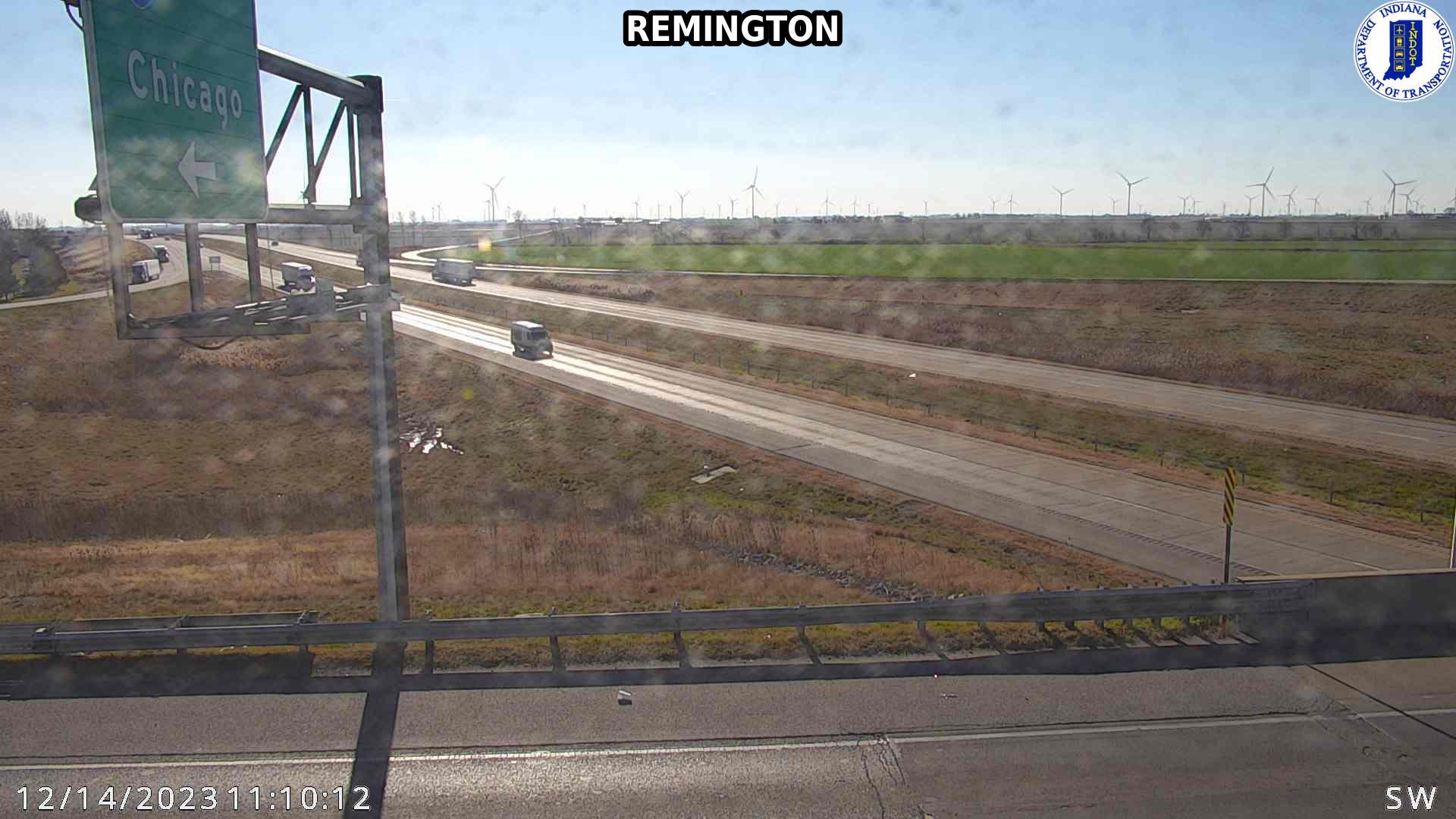 Traffic Cam Remington: I-65