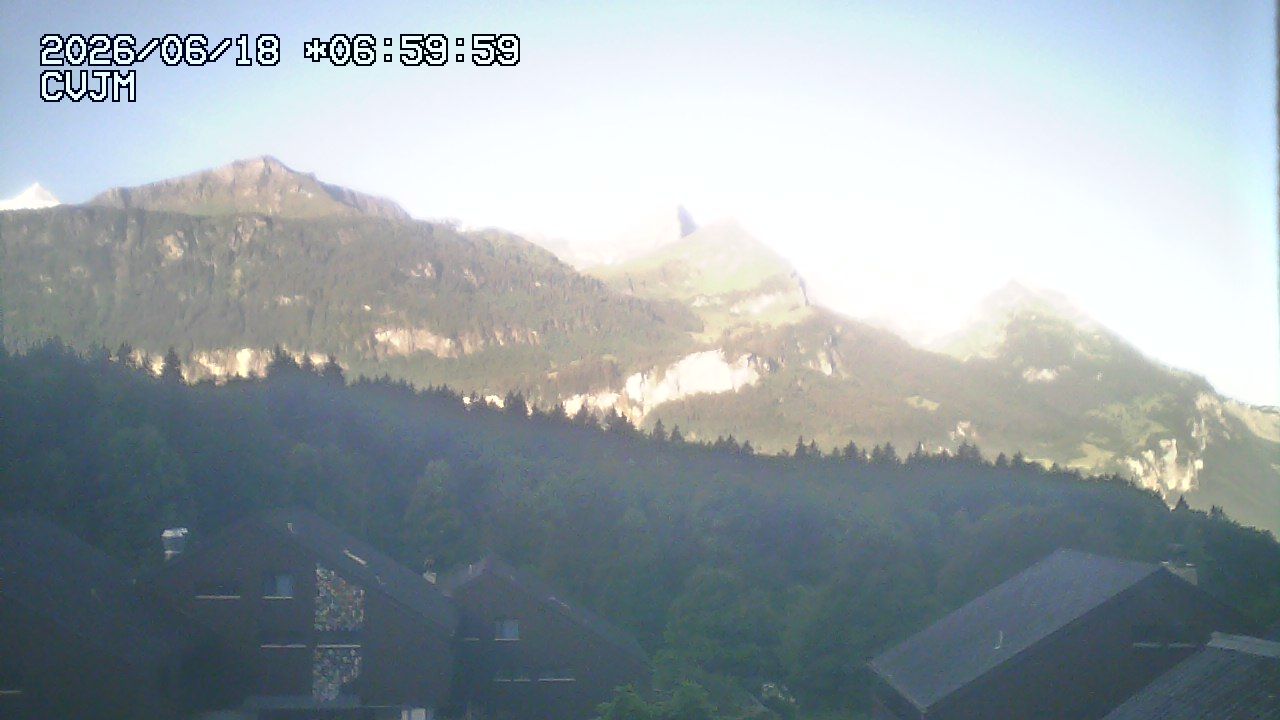 Hohfluh: Hasliberg: Blick auf die Berner Alpen