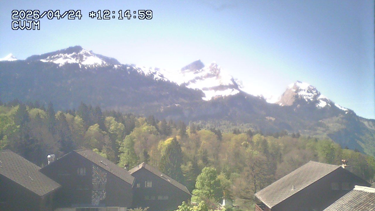 Hohfluh: Hasliberg: Blick auf die Berner Alpen