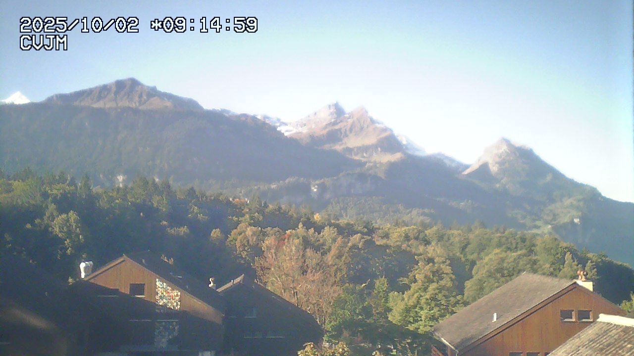 Hohfluh: Hasliberg: Blick auf die Berner Alpen