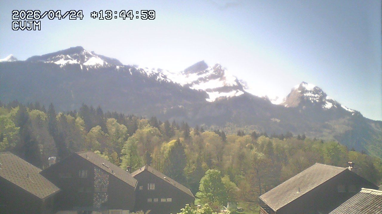 Hohfluh: Hasliberg: Blick auf die Berner Alpen